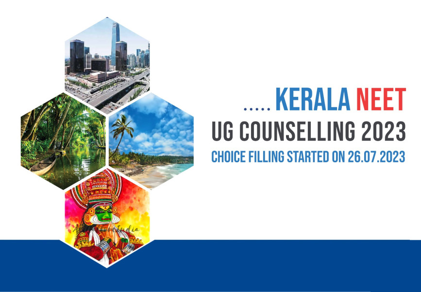 Kerala NEET UG Counselling 2023 Choice Filling Started on 26.07.2023
